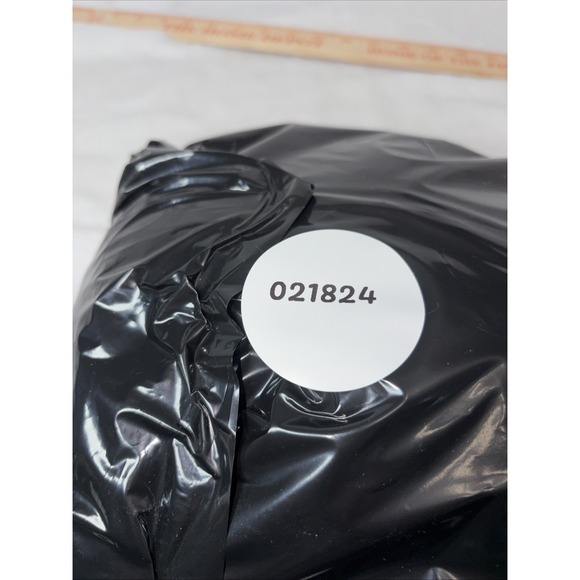 Vintage Cloth Rag Doll unruly hair Gingham dress painted face has some stains - Picture 8 of 8